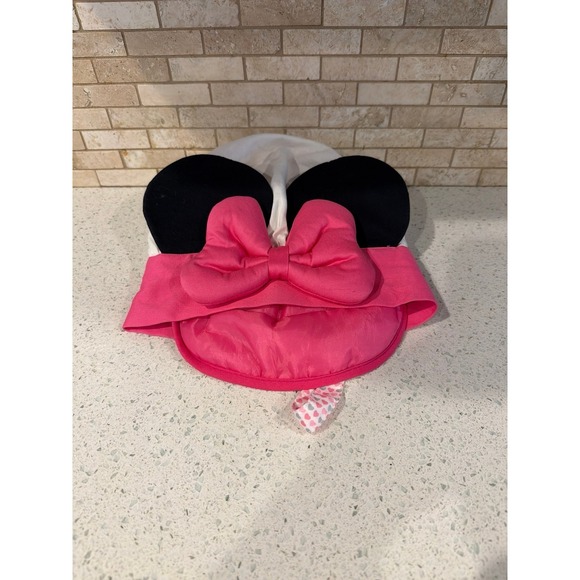 Disney Accessories - Disney Chef Minnie Mouse Ears Hat Pink Baking Costume Park OSFA